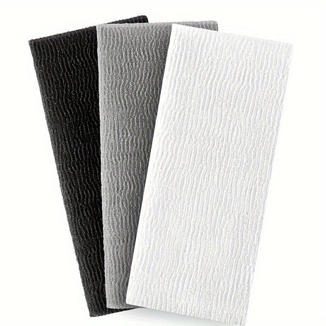 3 Pieces Exfoliating Washcloth Shower Towel African Net Sponge Wash Cloth Face Exfoliating Sponge Loofah Exfoliating Body Scrubber For Body Exfoliation - Vamzn#