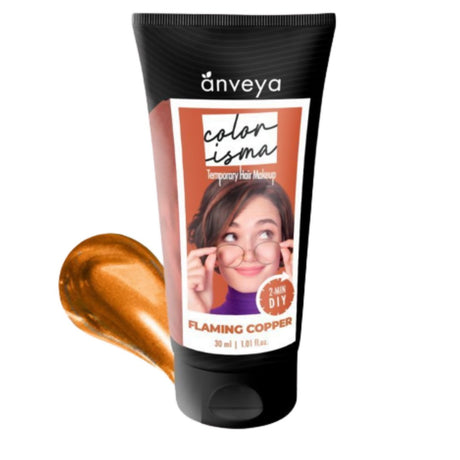 Anveya Colorisma Flaming Copper - Temporary Hair Color - Vamzn#