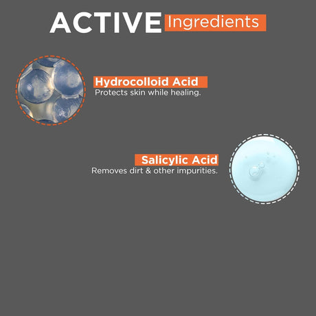 Beardhood Acne Pimple Patch | 72 Hydrocolloid Waterproof Patches | For Active Surface Acne | Absorbs Pimple Overnight, Reduces Excess Oil | For All Skin Types - Vamzn#