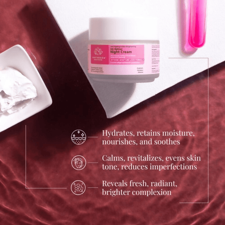 Earthraga Anti Ageing and Skin Brightening HA + Retinol Night Cream - Vamzn#